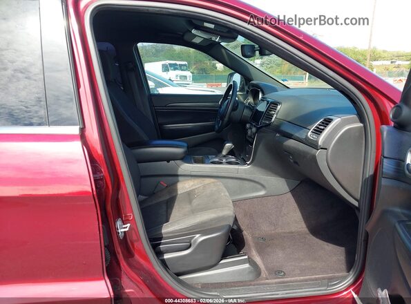 1C4RJEAG8KC555809 2019 JEEP GRAND CHEROKEE Red Вид салону спереду