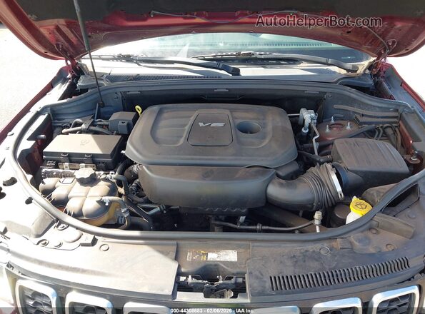1C4RJEAG8KC555809 2019 JEEP GRAND CHEROKEE Red Вид ззаду
