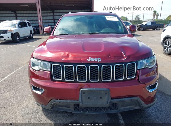 1C4RJEAG8KC555809 2019 JEEP GRAND CHEROKEE Red Вид спереду