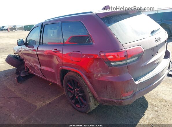 1C4RJEAG9KC533317 2019 JEEP GRAND CHEROKEE Красный Задняя левая четверть