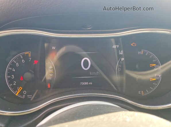 1C4RJEBG0JC471304 2018 JEEP GRAND Черный Вид щитка приборов