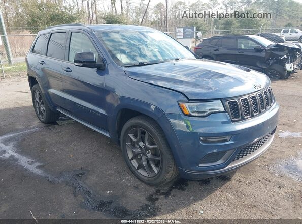 1C4RJEBG3LC393068 2020 JEEP GRAND CHEROKEE Blue წინა მარჯვენა