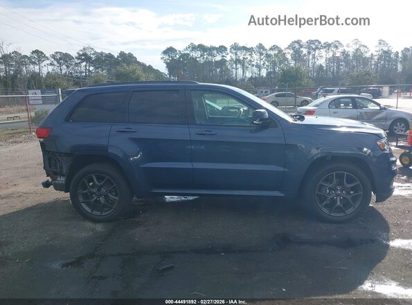 1C4RJEBG3LC393068 2020 JEEP GRAND CHEROKEE Blue უკანა სალონის ხედი