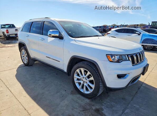 1C4RJEBG5HC669404 2017 JEEP GRAND Белый Передняя правая четверть