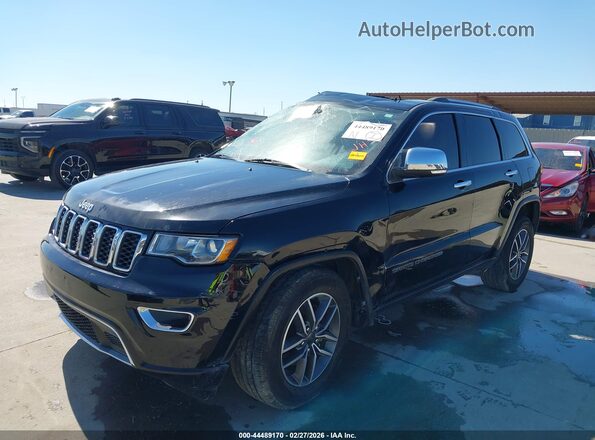1C4RJEBG6LC348173 2020 JEEP GRAND CHEROKEE Черный Передняя левая четверть