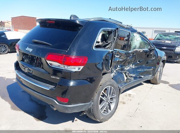 1C4RJEBG6LC348173 2020 JEEP GRAND CHEROKEE Черный Задняя правая четверть