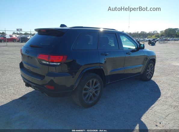 1C4RJEBG9GC418660 2016 JEEP GRAND CHEROKEE Черный Задняя правая четверть