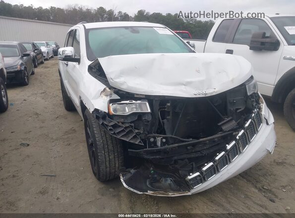 1C4RJEBG9JC402790 2018 JEEP GRAND CHEROKEE Белый Передняя правая четверть