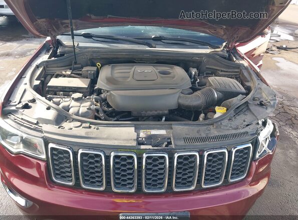 1C4RJFAG0JC508407 2018 JEEP GRAND CHEROKEE Красный Вид сзади
