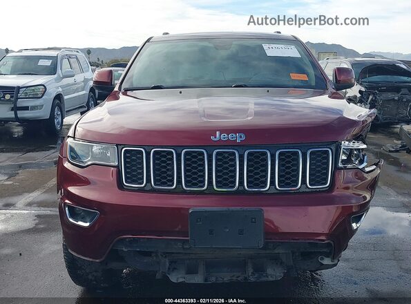 1C4RJFAG0JC508407 2018 JEEP GRAND CHEROKEE Красный Вид задней части салона