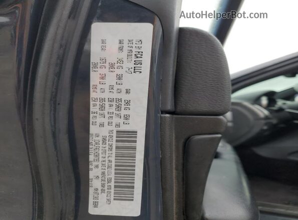 1C4RJFAG1HC807351 2017 JEEP GRAND Синий Вид наклейки с VIN-кодом