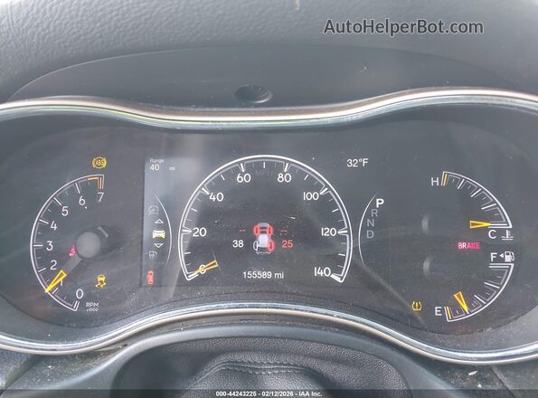 1C4RJFAG2GC413632 2016 JEEP GRAND CHEROKEE Gray Widok tylnych siedzeń