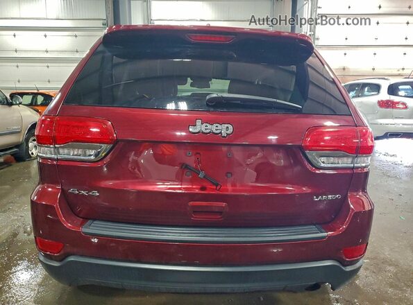 1C4RJFAG4GC378818 2016 JEEP GRAND Бордовый Вид сзади