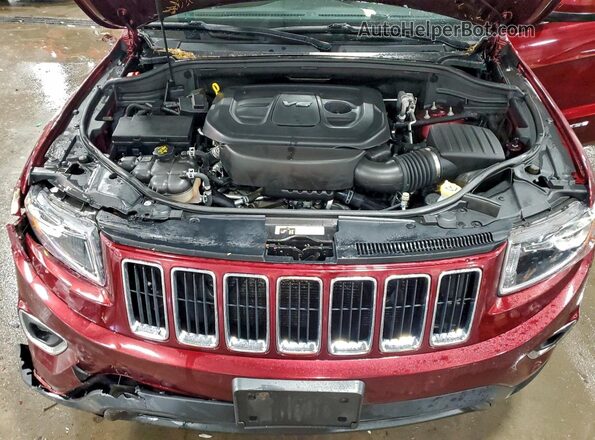 1C4RJFAG4GC378818 2016 JEEP GRAND Бордовый Вид подкапотного пространства