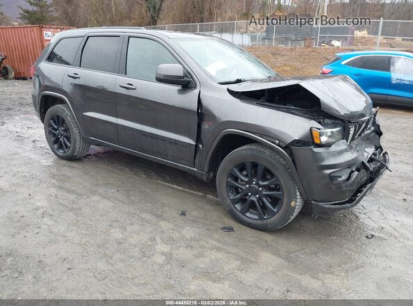 1C4RJFAG8KC635049 2019 JEEP GRAND CHEROKEE Серый Передняя правая четверть