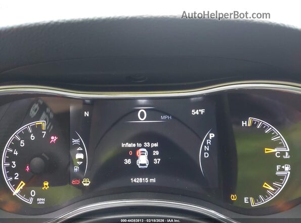 1C4RJFAGXKC709409 2019 JEEP GRAND CHEROKEE White Հետևի նստատեղերի տեսք