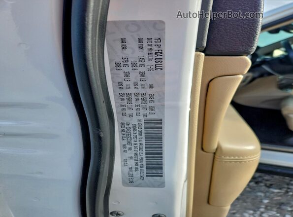 1C4RJFBG1GC310037 2016 JEEP GRAND Белый Вид наклейки с VIN-кодом