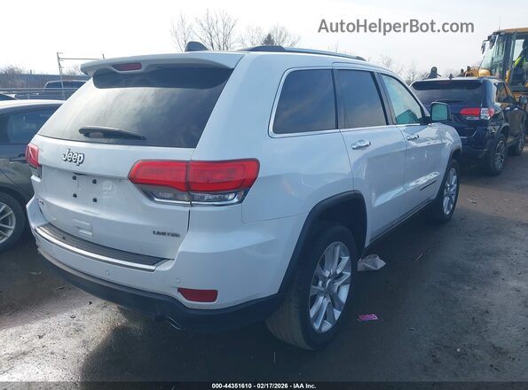 1C4RJFBG1HC852076 2017 JEEP GRAND CHEROKEE Белый Задняя правая четверть