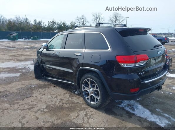 1C4RJFBG1KC569006 2019 JEEP GRAND CHEROKEE Черный Задняя левая четверть