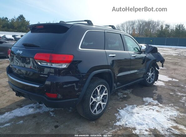 1C4RJFBG1KC569006 2019 JEEP GRAND CHEROKEE Черный Задняя правая четверть