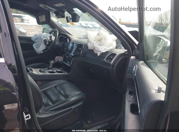 1C4RJFBG1KC569006 2019 JEEP GRAND CHEROKEE Черный Вид салона спереди