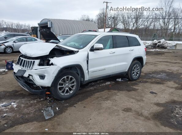 1C4RJFBG2GC357321 2016 JEEP GRAND CHEROKEE Белый Передняя левая четверть