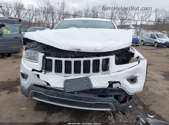 1C4RJFBG2GC357321 2016 JEEP GRAND CHEROKEE Белый Вид спереди