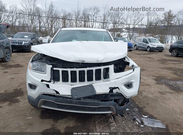 1C4RJFBG2GC357321 2016 JEEP GRAND CHEROKEE Белый Вид щитка приборов