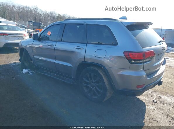1C4RJFBG2GC412138 2016 JEEP GRAND CHEROKEE Серебряный Задняя левая четверть
