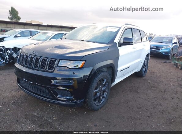 1C4RJFBG2LC236833 2020 JEEP GRAND CHEROKEE Белый Передняя левая четверть