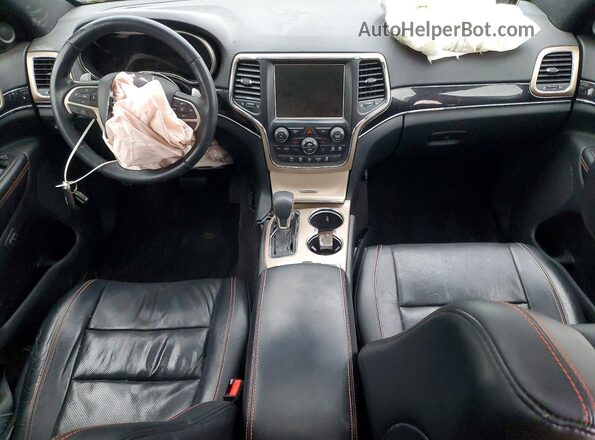 1C4RJFBG3GC406185 2016 JEEP GRAND Зеленый Вид панели приборов