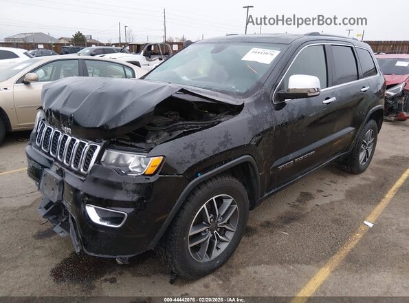 1C4RJFBG3MC666128 2021 JEEP GRAND CHEROKEE Черный Передняя левая четверть