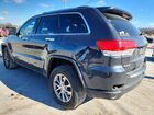2016 Jeep Grand Cherokee Limited Угольный vin: 1C4RJFBG4GC312607