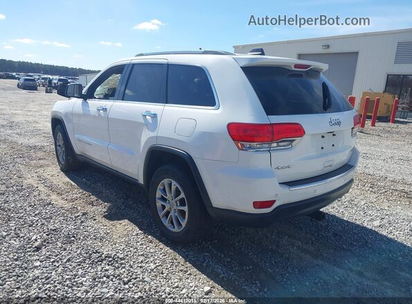 1C4RJFBG4GC339015 2016 JEEP GRAND CHEROKEE Белый Задняя левая четверть
