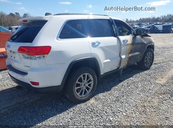 1C4RJFBG4GC339015 2016 JEEP GRAND CHEROKEE Белый Задняя правая четверть
