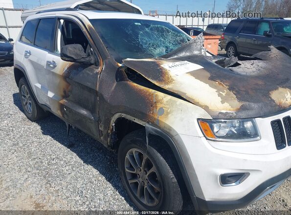 1C4RJFBG4GC339015 2016 JEEP GRAND CHEROKEE Белый Вид щитка приборов