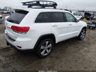 2016 Jeep Grand Cherokee Limited White vin: 1C4RJFBG4GC392250