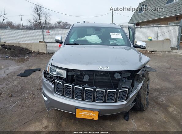 1C4RJFBG4JC406476 2018 JEEP GRAND CHEROKEE Серебряный Вид щитка приборов