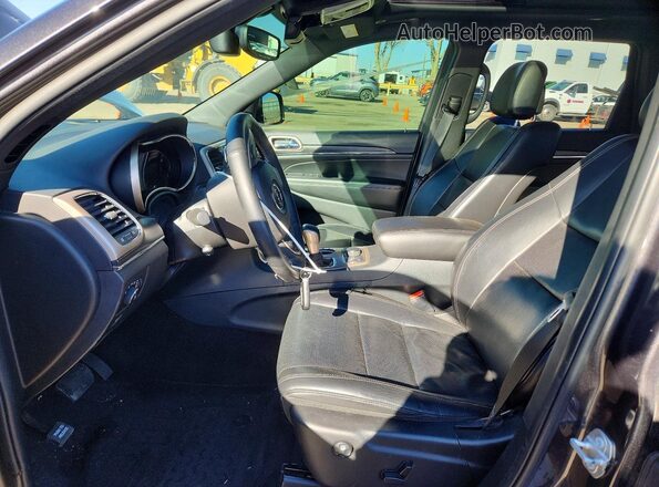 1C4RJFBG5HC683132 2017 JEEP GRAND Серый Вид салона спереди