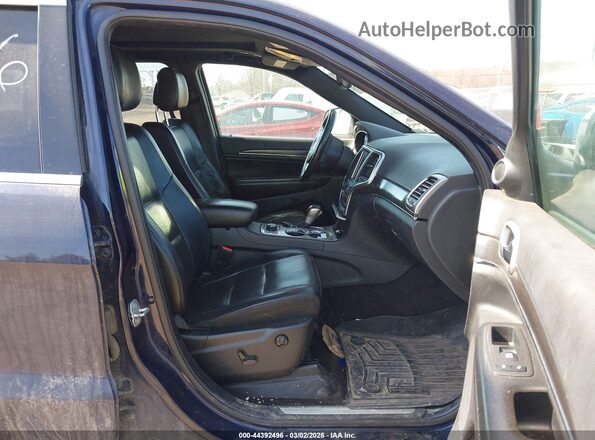 1C4RJFBG5JC127411 2018 JEEP GRAND CHEROKEE Синий Вид салона спереди