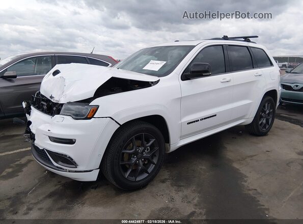 1C4RJFBG5KC589498 2019 JEEP GRAND CHEROKEE White Przód lewy