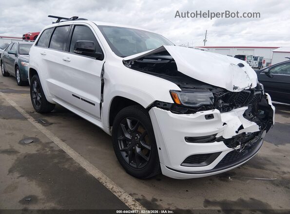 1C4RJFBG5KC589498 2019 JEEP GRAND CHEROKEE White Przód prawy