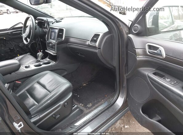 1C4RJFBG6JC251381 2018 JEEP GRAND CHEROKEE Серый Вид салона спереди