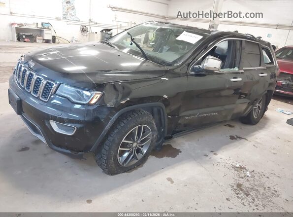 1C4RJFBG7HC894168 2017 JEEP GRAND CHEROKEE Черный Передняя левая четверть