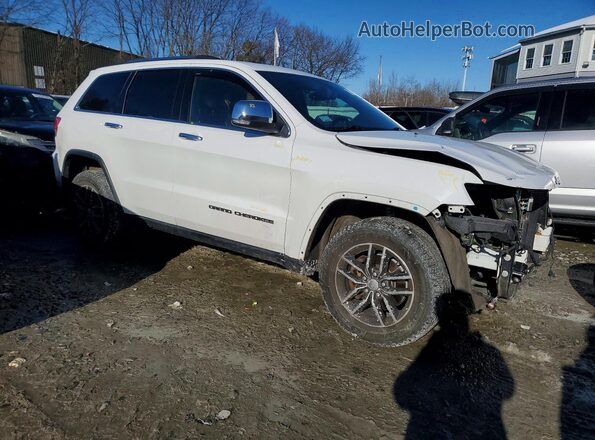 1C4RJFBG8JC106519 2018 JEEP GRAND Белый Передняя правая четверть