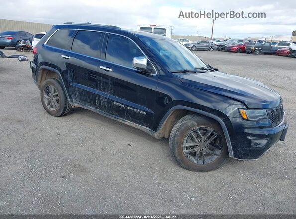1C4RJFBG9HC872446 2017 JEEP GRAND CHEROKEE Черный Передняя правая четверть