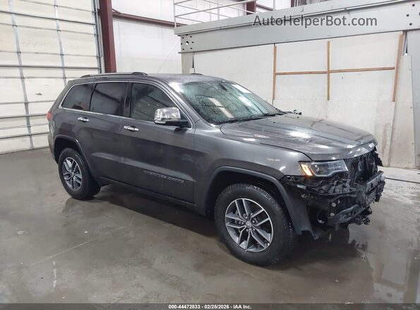1C4RJFBG9HC946089 2017 JEEP GRAND CHEROKEE Серый Передняя правая четверть