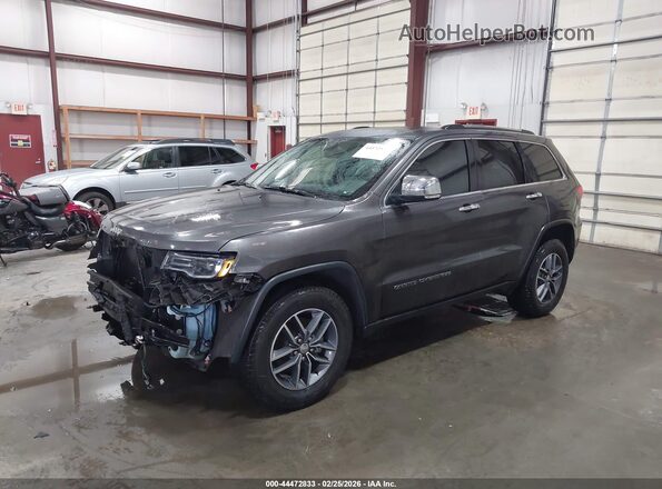 1C4RJFBG9HC946089 2017 JEEP GRAND CHEROKEE Серый Передняя левая четверть