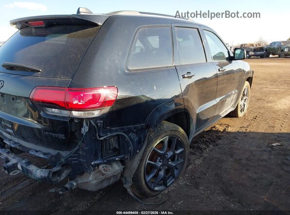 1C4RJFBG9KC563535 2019 JEEP GRAND CHEROKEE Черный Задняя правая четверть
