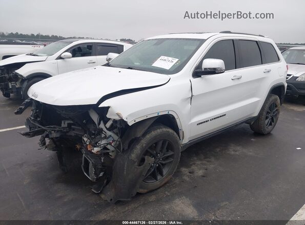 1C4RJFBG9KC696246 2019 JEEP GRAND CHEROKEE White Առջևի ձախ երեք քառորդ տեսարան